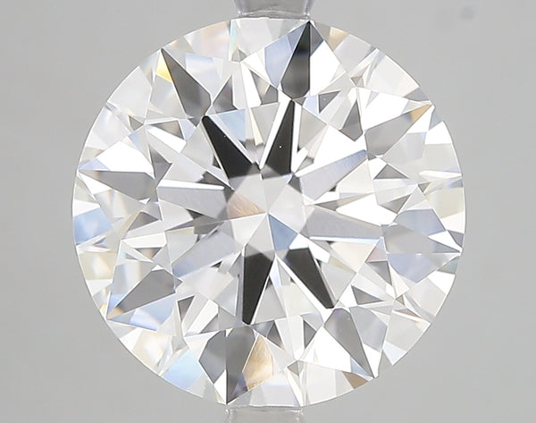 5.02ct Ideal Cut Round Brilliant Lab Diamond, F Color, VVS2, IGI Certified