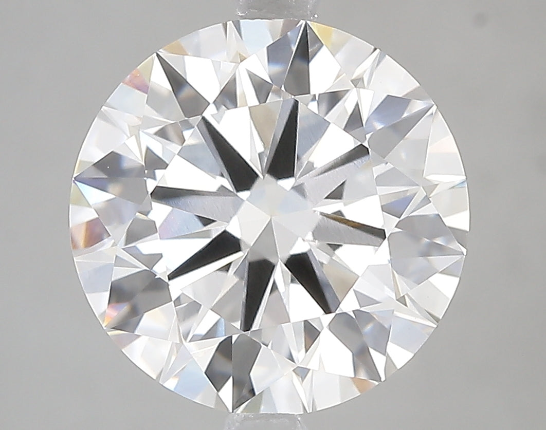 5.07ct Ideal Cut Round Brilliant Lab Diamond, F Color, VVS2, IGI Certified