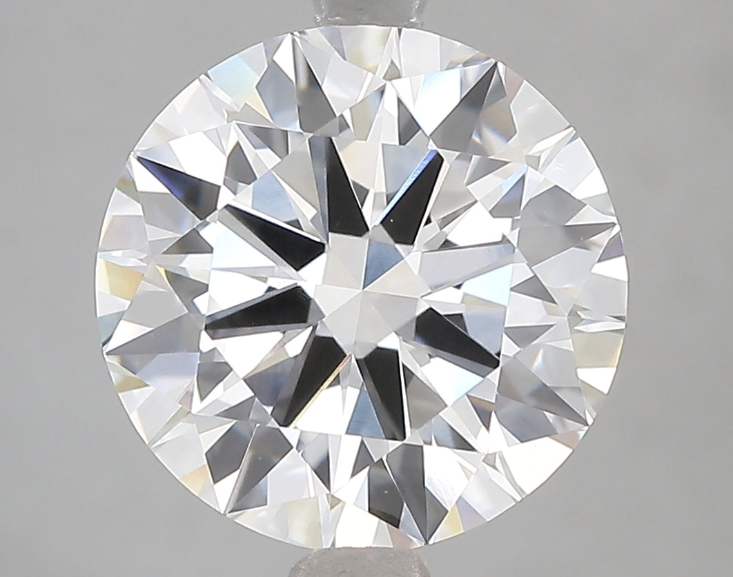 5.02ct Excellent Cut Round Brilliant Lab Diamond, F Color, VVS2, IGI Certified