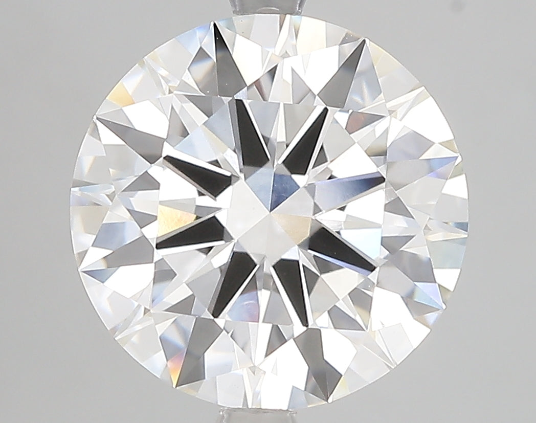 5.09ct Ideal Cut Round Brilliant Lab Diamond, F Color, VVS2, IGI Certified