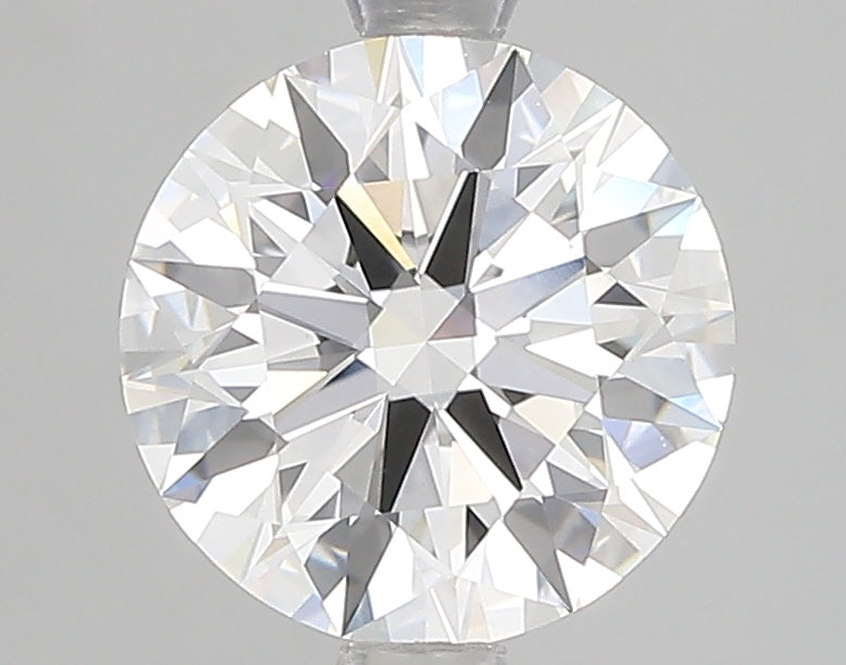 2ct Ideal Cut Round Brilliant Lab Diamond, D Color, VVS2, IGI Certified