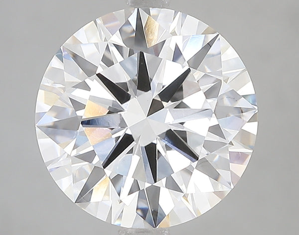 5.07ct Ideal Cut Round Brilliant Lab Diamond, F Color, VVS2, IGI Certified