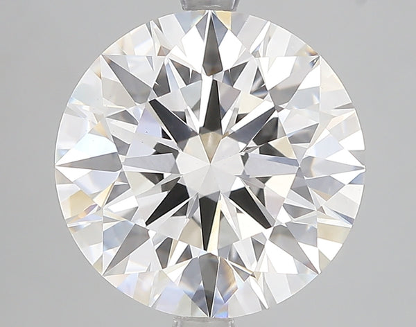 5.08ct Ideal Cut Round Brilliant Lab Diamond, F Color, VVS2, IGI Certified
