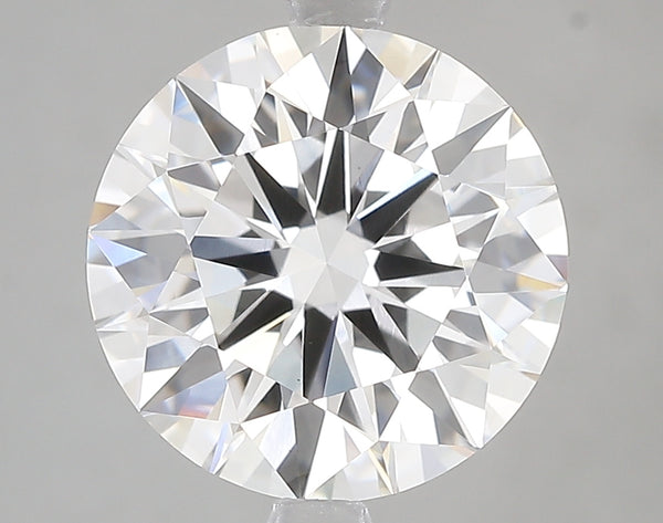 5.01ct Ideal Cut Round Brilliant Lab Diamond, F Color, VS1, IGI Certified