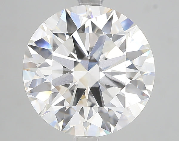 5.4ct Ideal Cut Round Brilliant Lab Diamond, F Color, VVS2, IGI Certified