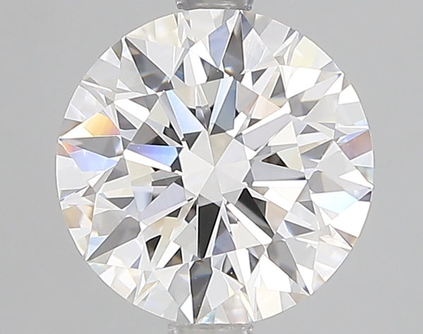 2.08ct Ideal Cut Round Brilliant Lab Diamond, D Color, VVS2, IGI Certified