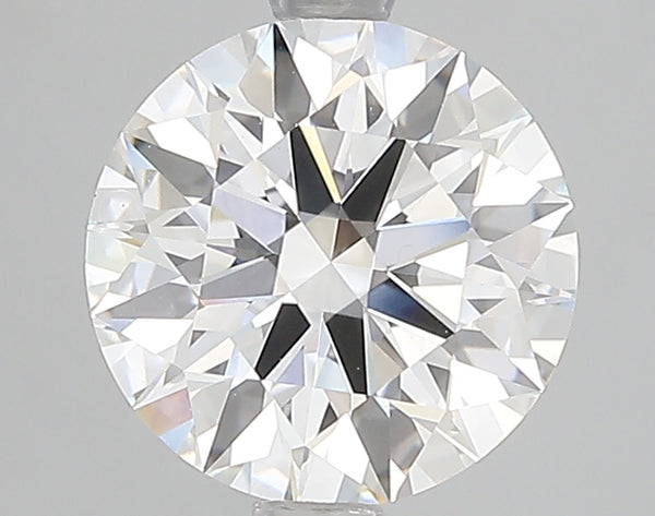 2.09ct Ideal Cut Round Brilliant Lab Diamond, D Color, VVS2, IGI Certified