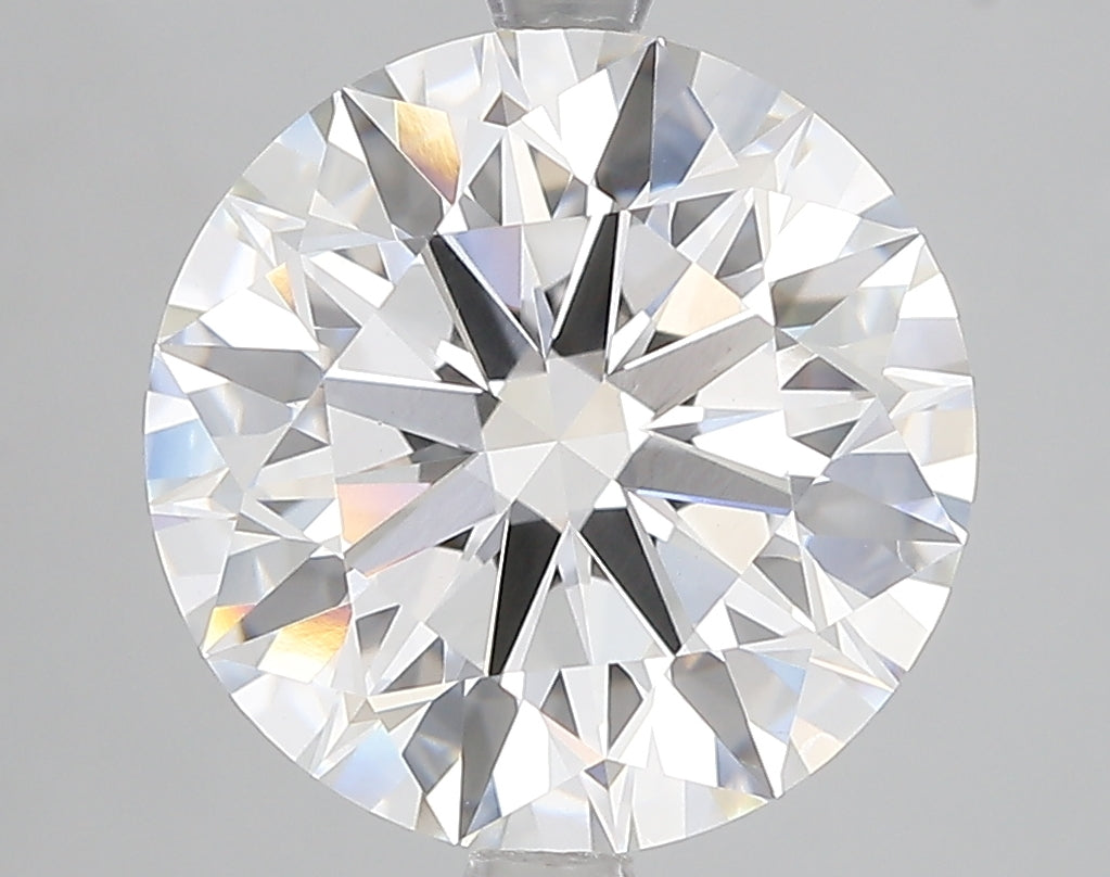 5.09ct Ideal Cut Round Brilliant Lab Diamond, F Color, VVS2, IGI Certified