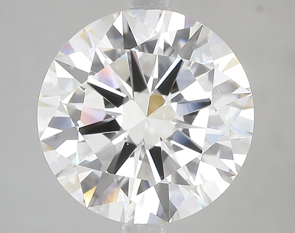 5.01ct Excellent Cut Round Brilliant Lab Diamond, F Color, VVS2, IGI Certified