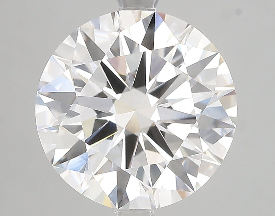 5.04ct Ideal Cut Round Brilliant Lab Diamond, F Color, VVS2, IGI Certified