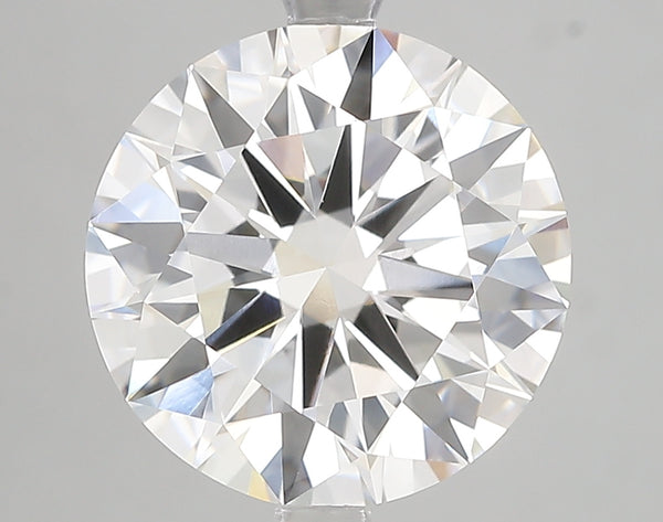 5.04ct Ideal Cut Round Brilliant Lab Diamond, F Color, VVS2, IGI Certified