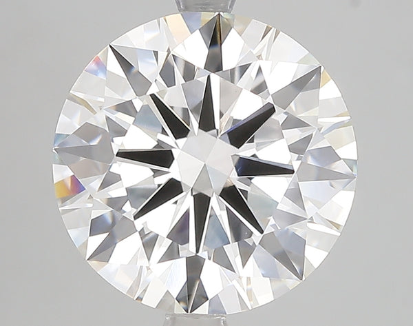 5.05ct Ideal Cut Round Brilliant Lab Diamond, F Color, VVS2, IGI Certified