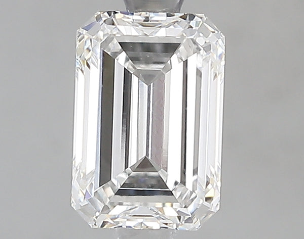 1.51ct Emerald Cut Lab Diamond, E Color, VVS2, IGI Certified
