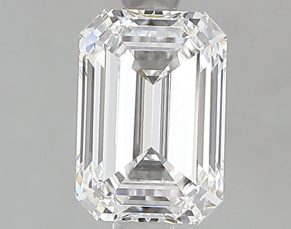 1.52ct Emerald Cut Lab Diamond, D Color, VVS2, IGI Certified