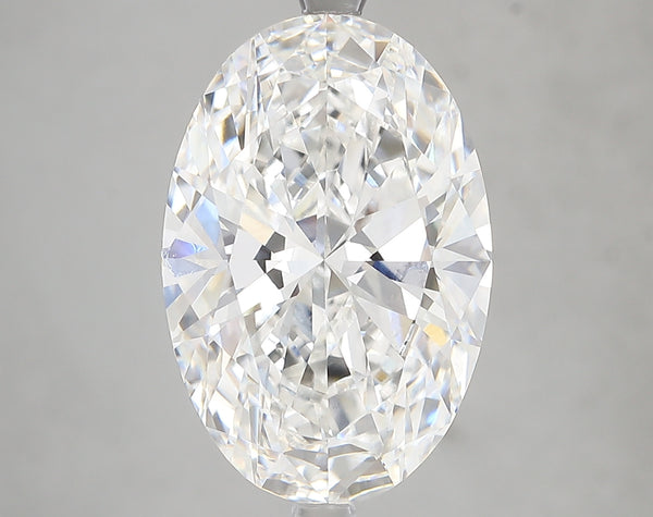 7.14ct Oval Lab Diamond, F Color, VVS2, IGI Certified