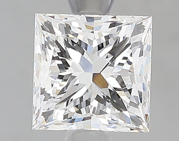 1.51ct Princess Lab Diamond, E Color, VS1, IGI Certified