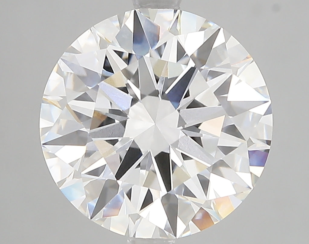 5.09ct Ideal Cut Round Brilliant Lab Diamond, F Color, VVS2, IGI Certified