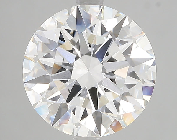 5.09ct Ideal Cut Round Brilliant Lab Diamond, F Color, VVS2, IGI Certified
