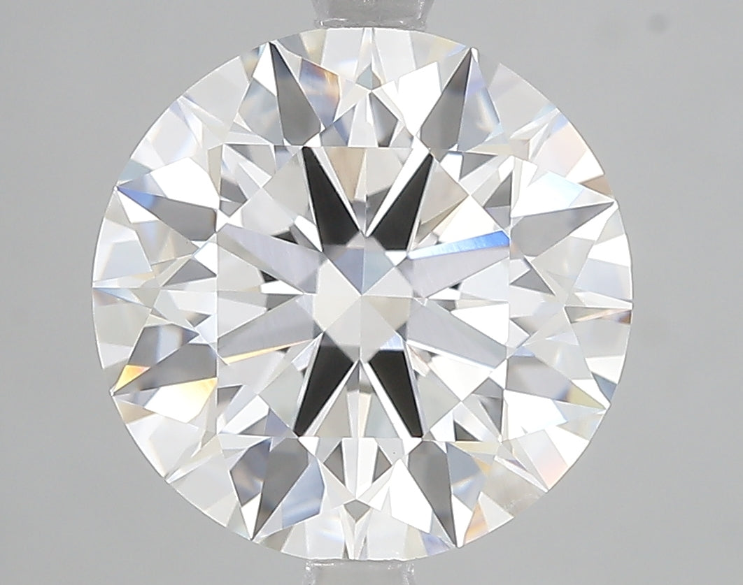 5.07ct Ideal Cut Round Brilliant Lab Diamond, F Color, VVS2, IGI Certified