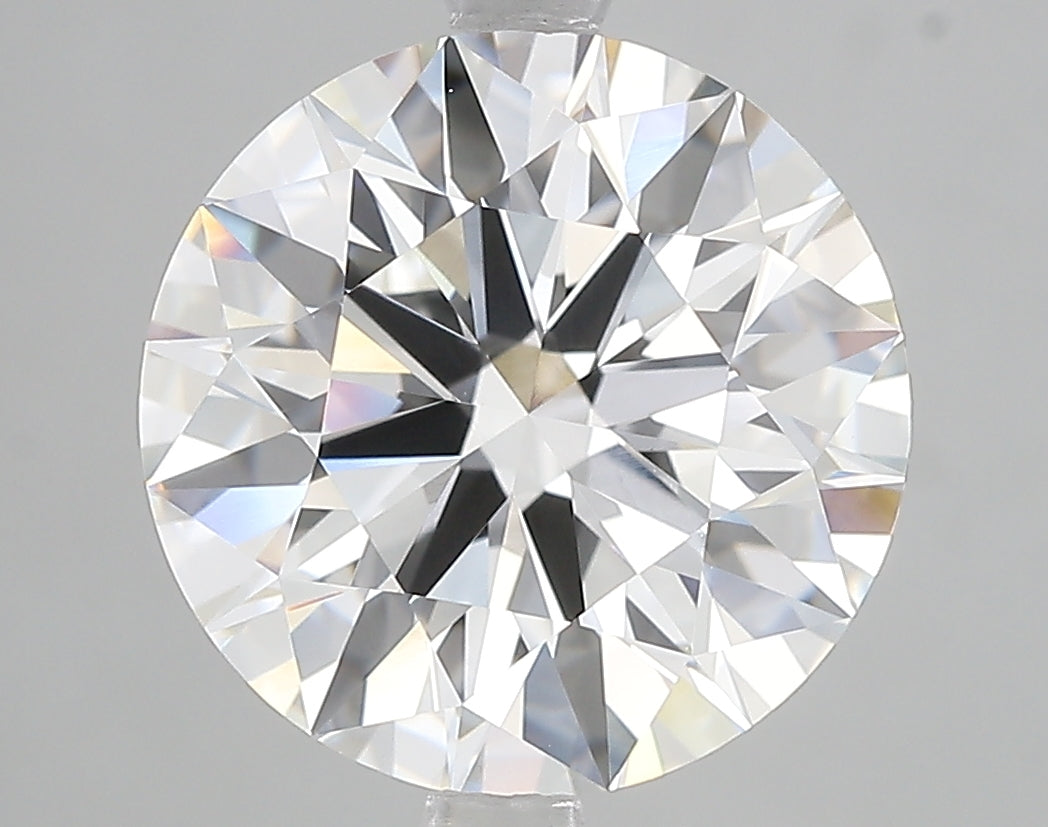 5.07ct Ideal Cut Round Brilliant Lab Diamond, F Color, VVS2, IGI Certified