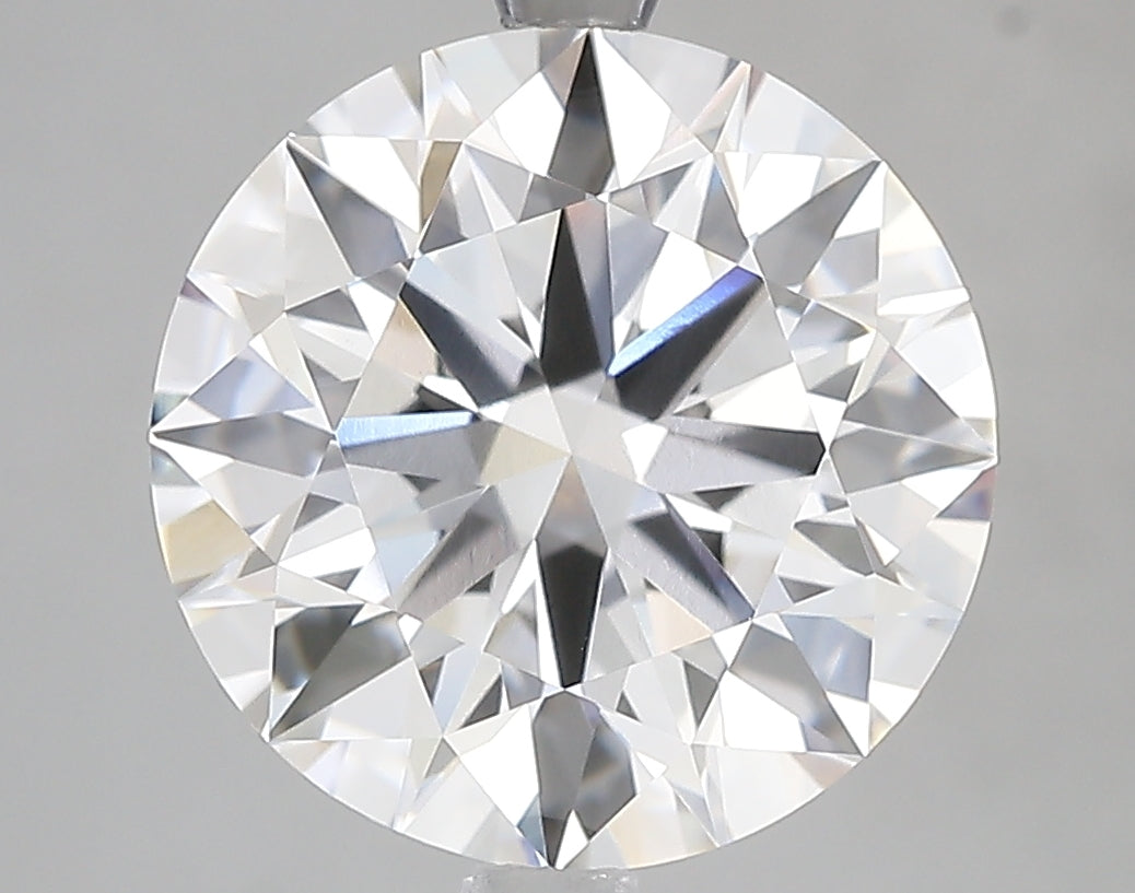 5.1ct Ideal Cut Round Brilliant Lab Diamond, F Color, VVS2, IGI Certified