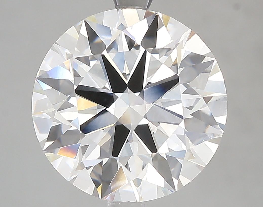 5.09ct Ideal Cut Round Brilliant Lab Diamond, F Color, VVS2, IGI Certified