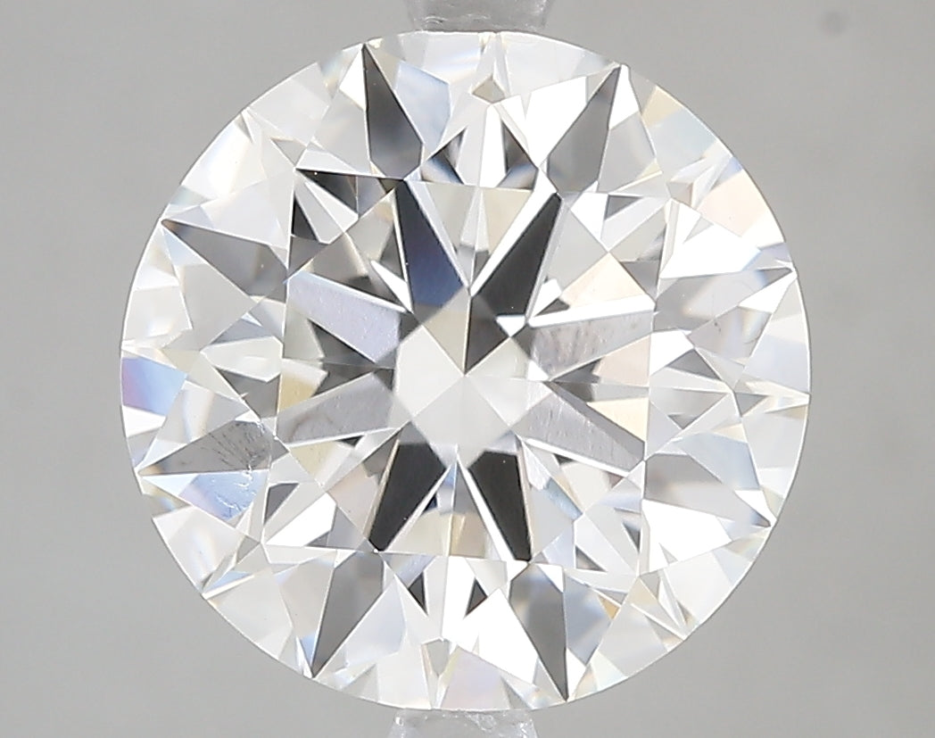 5.1ct Ideal Cut Round Brilliant Lab Diamond, G Color, VVS2, IGI Certified