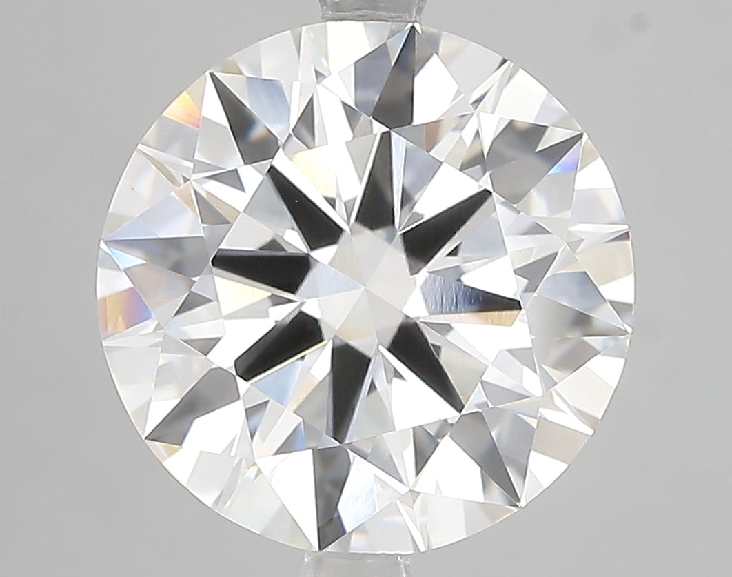 5.1ct Ideal Cut Round Brilliant Lab Diamond, F Color, VVS2, IGI Certified