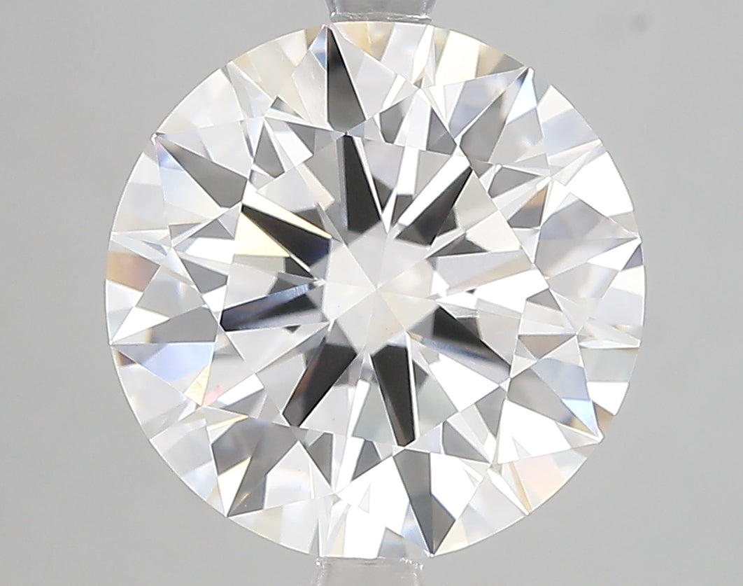 5.09ct Ideal Cut Round Brilliant Lab Diamond, F Color, VVS2, IGI Certified