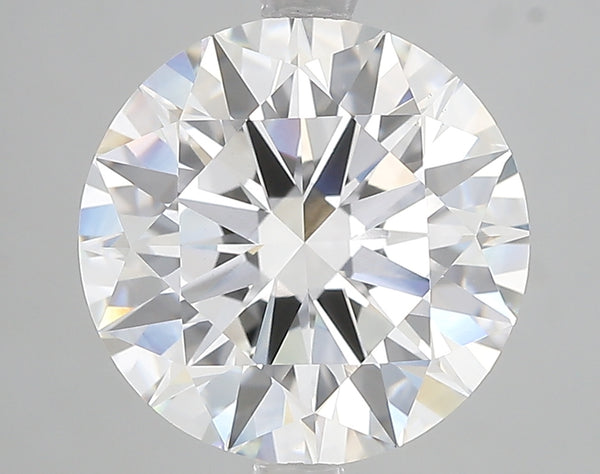 5ct Ideal Cut Round Brilliant Lab Diamond, E Color, VS1, IGI Certified