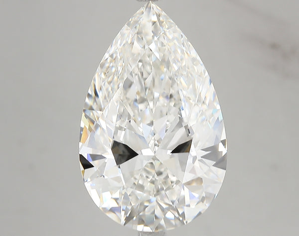 8.09ct Pear Lab Diamond, F Color, VVS1, IGI Certified