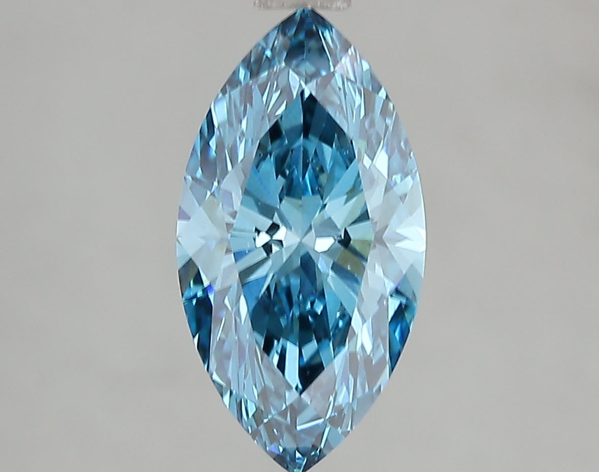 2.09ct Lab Diamond KB142-67 — FANCY VIVID BLUE/VS2 | IGI Certified