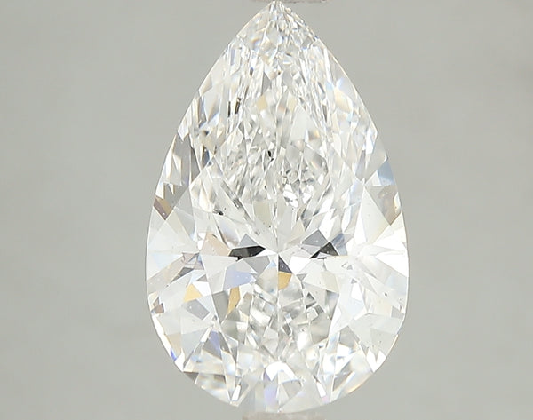 3.02ct Pear Lab Diamond, D Color, SI1, IGI Certified