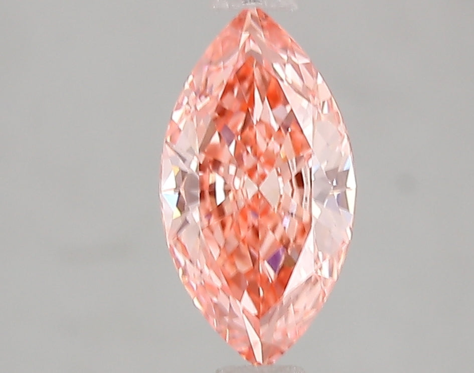 1.09ct Lab Diamond KJ1-37 — FANCY VIVID PINK/VVS2 | IGI Certified