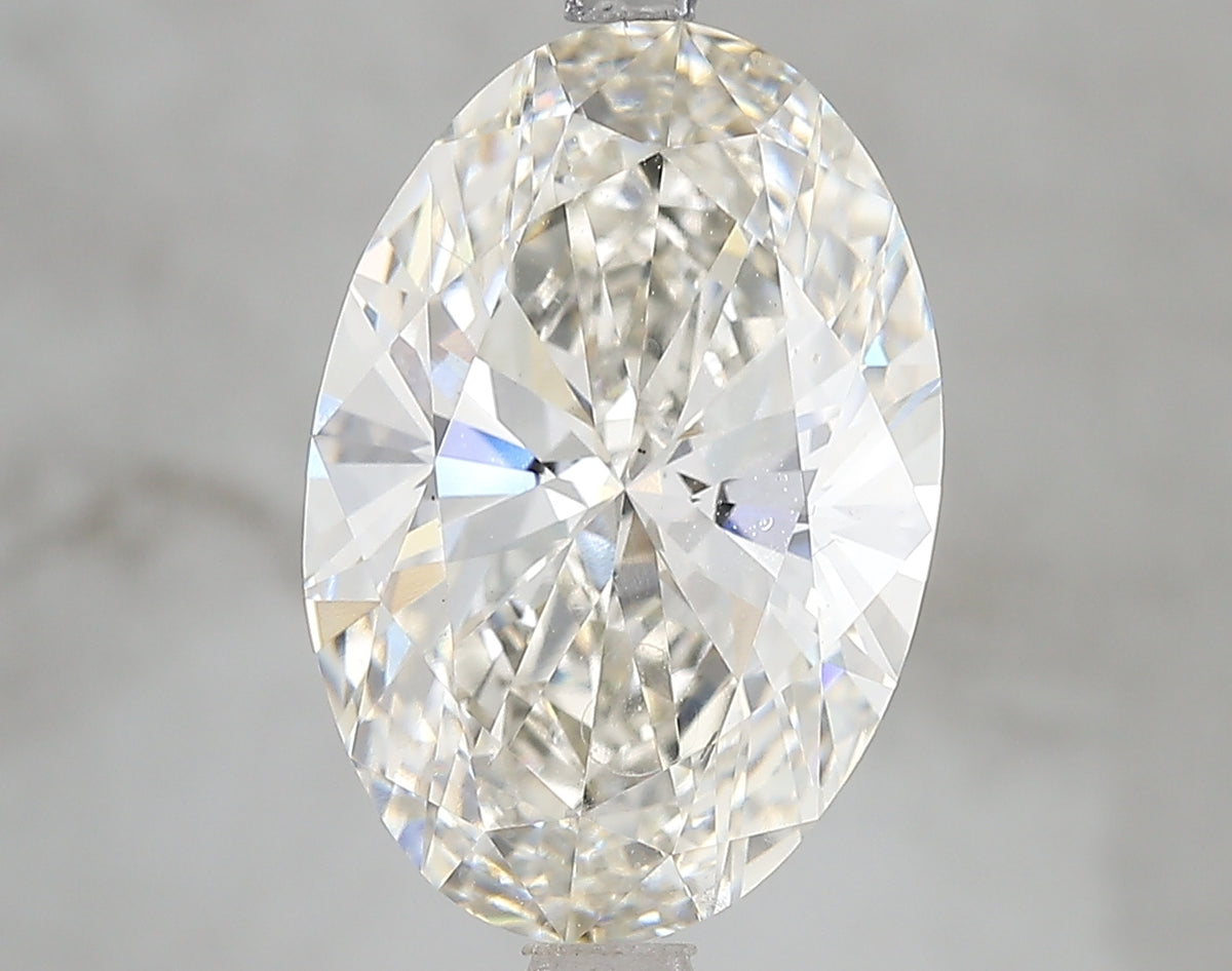 5.04ct Oval Lab Diamond, H Color, VS1, IGI Certified