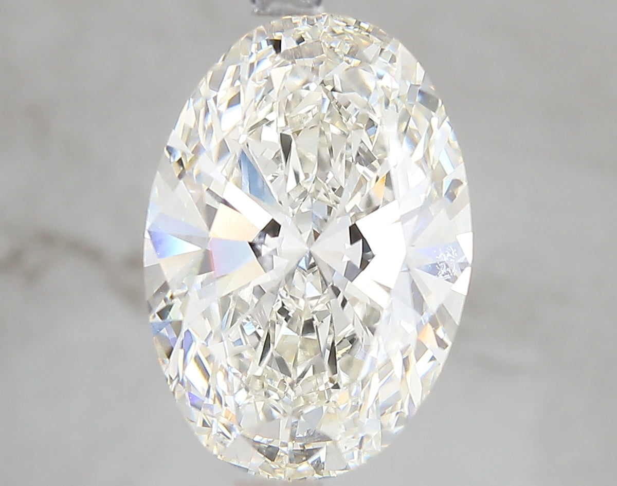 5.02ct Oval Lab Diamond, H Color, VS1, IGI Certified