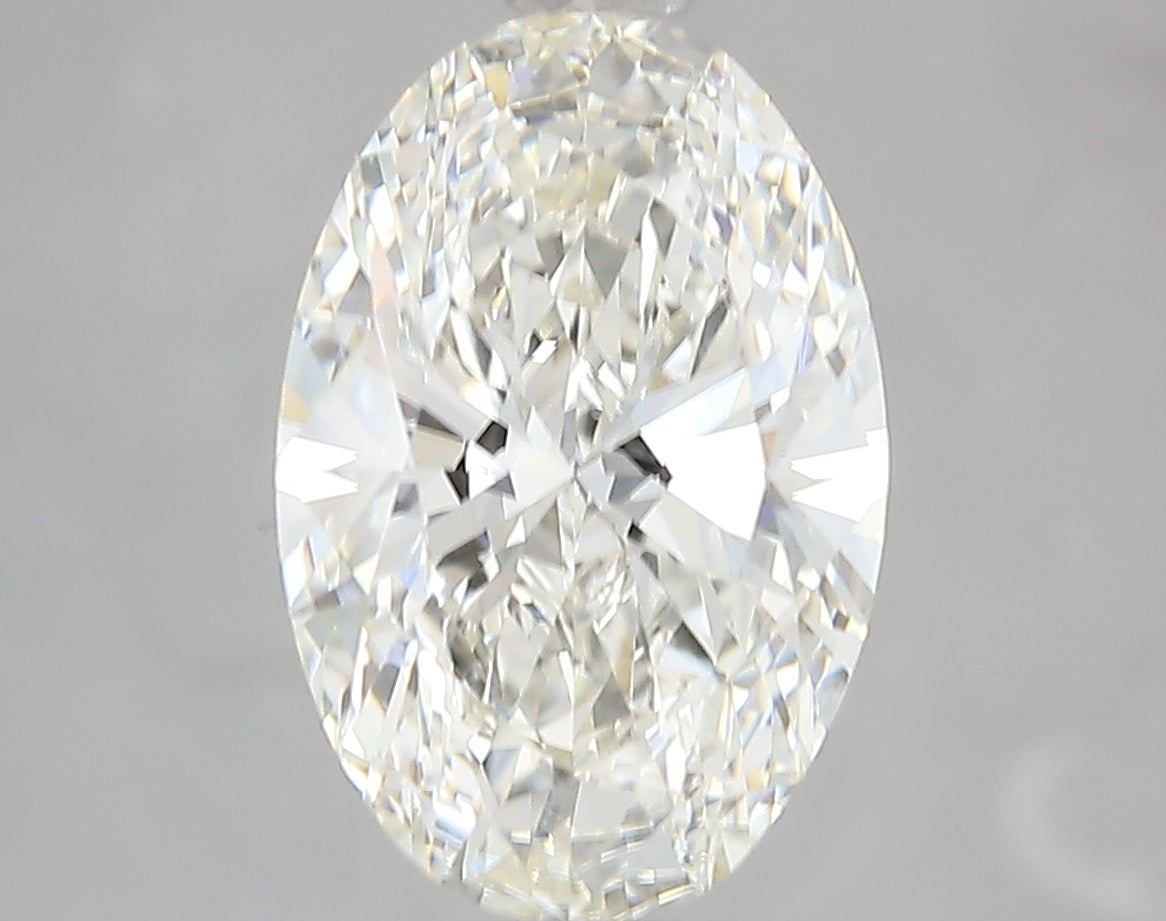 3.09ct Oval Lab Diamond, H Color, VVS2, IGI Certified