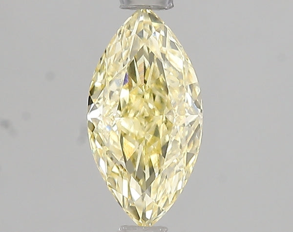 1.06ct Fancy Intense Yellow Marquise Lab Diamond, VVS2, IGI Certified