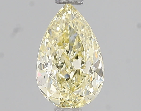 1.06ct Fancy Yellow Pear Lab Diamond, VS2, IGI Certified