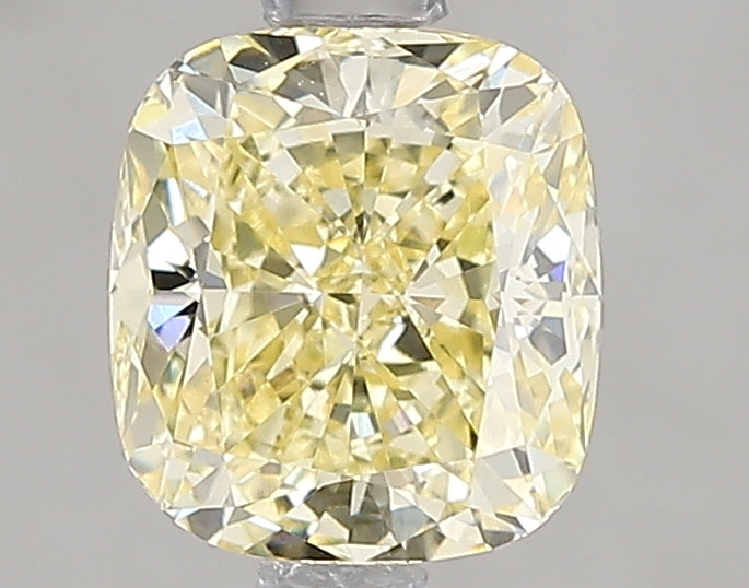 1.51ct Fancy Yellow Crisscut Lab Diamond, VVS2, IGI Certified