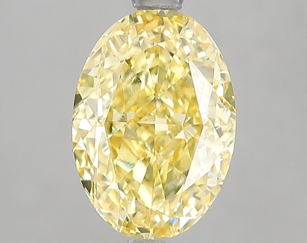 2.83ct Lab Diamond KT112-3 — FANCY VIVID YELLOW/VVS2 | IGI Certified