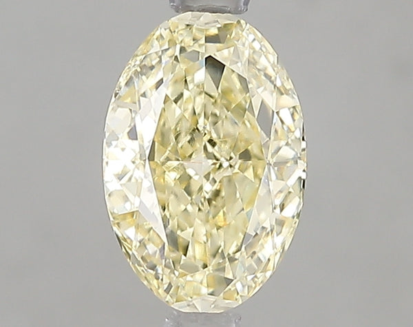 1.51ct Fancy Intense Yellow Oval Lab Diamond, VS1, IGI Certified