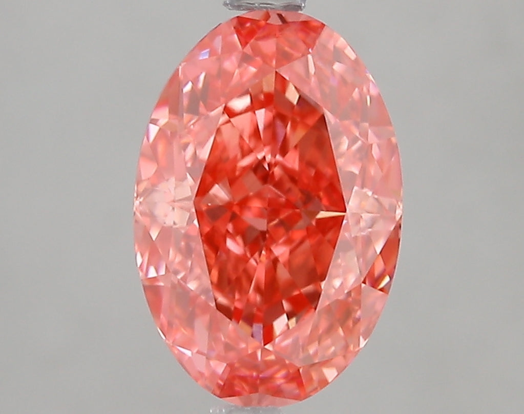 3.05ct Lab Diamond KT115-7 — FANCY VIVID PINK/VS1 | IGI Certified