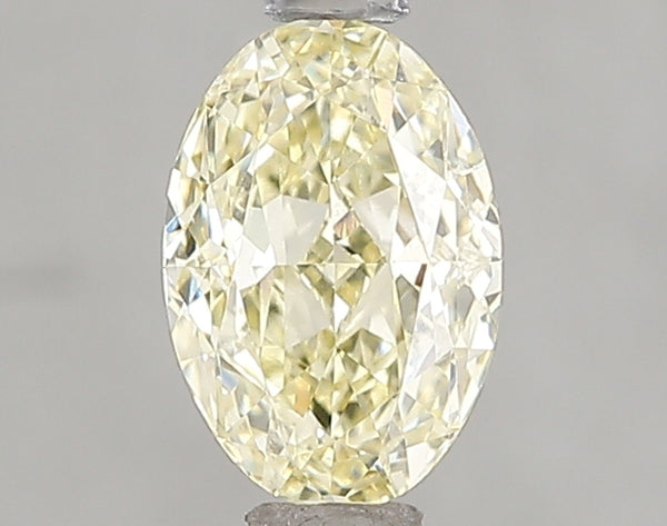 1.07ct Fancy Yellow Oval Lab Diamond, VVS2, IGI Certified