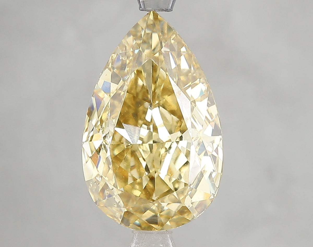 5.01ct Lab Diamond KT34-181 — FANCY VIVID YELLOW/VS1 | IGI Certified