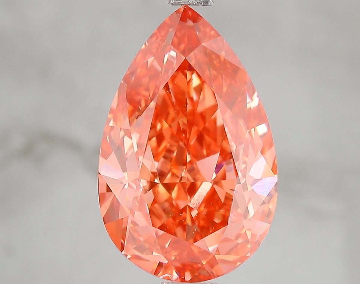 4.96ct Lab Diamond KT34-20 — FANCY VIVID PINK/VS2 | IGI Certified