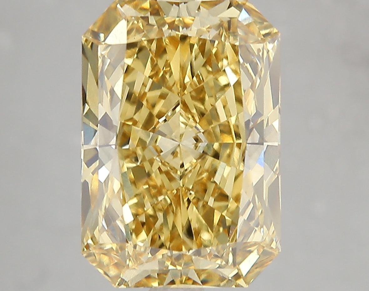 5.2ct Lab Diamond KT35-102 — FANCY VIVID YELLOW/VS1 | IGI Certified