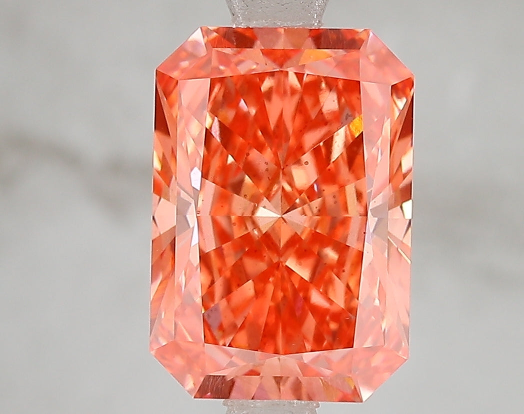 3.08ct Lab Diamond KT35-186 — FANCY VIVID PINK/SI1 | IGI Certified