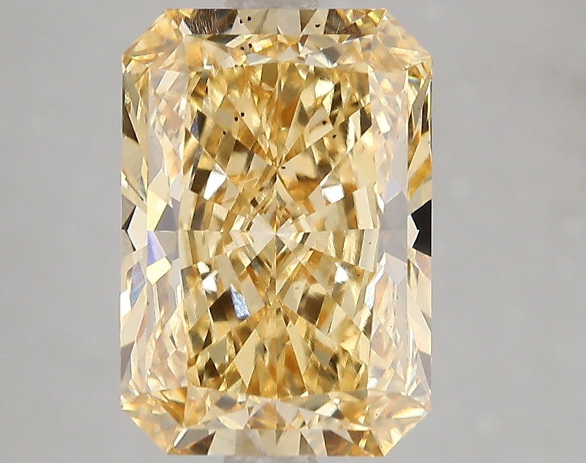 5.05ct Lab Diamond KT35-193 — FANCY VIVID YELLOW/SI1 | IGI Certified
