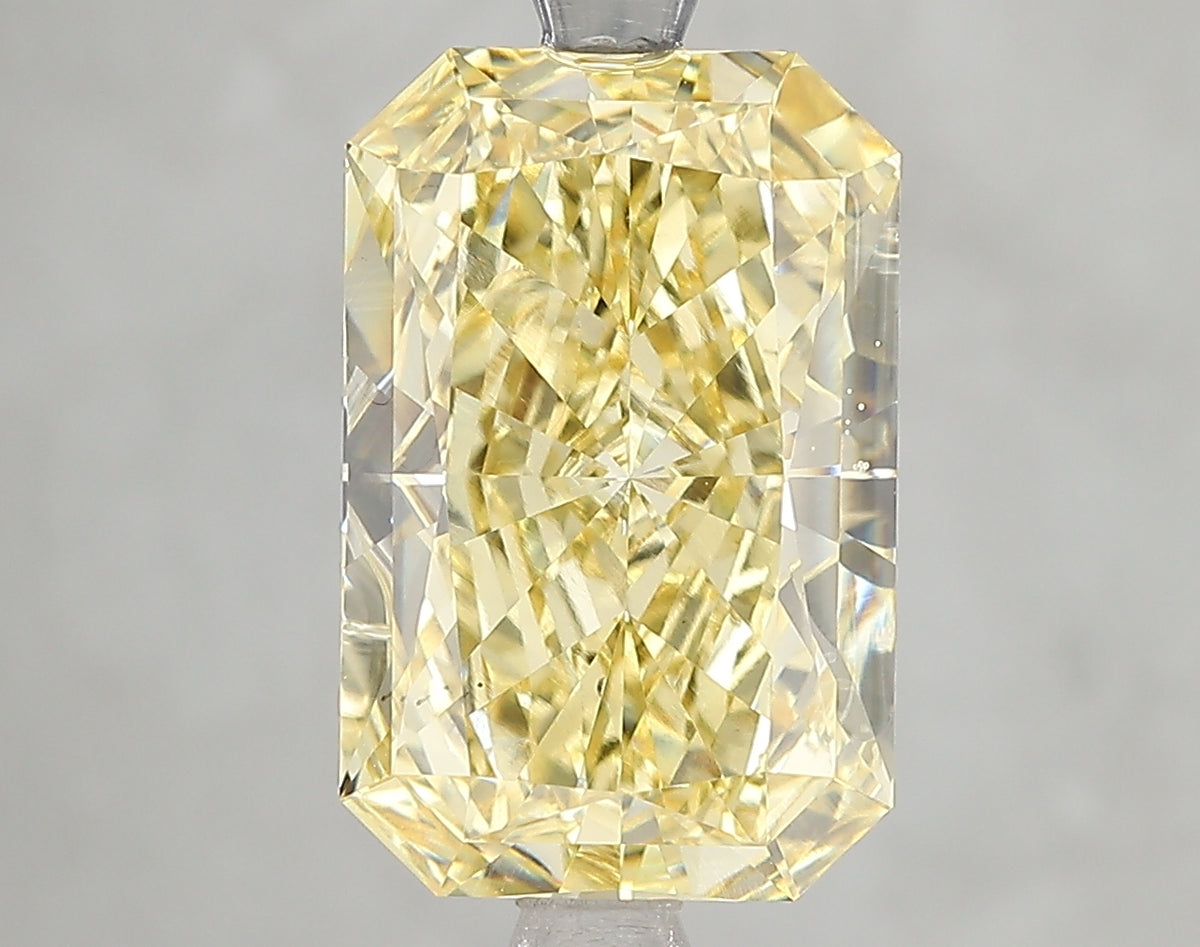 5.02ct Lab Diamond KT35-91 — FANCY VIVID YELLOW/VS2 | IGI Certified